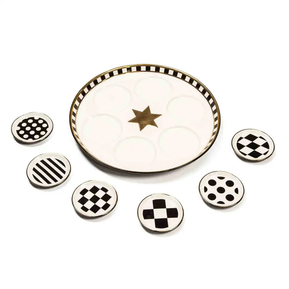 Courtly Seder Plate