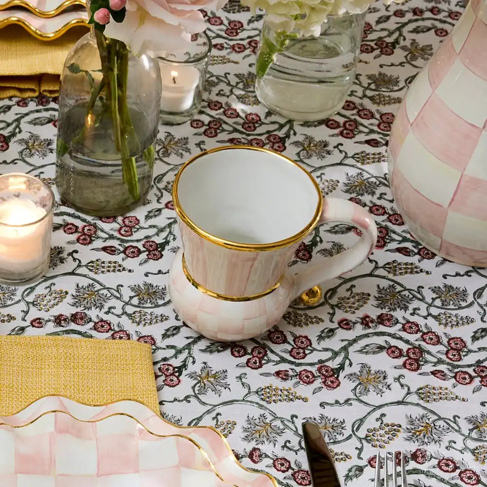 Rosy Check Ceramic Mug