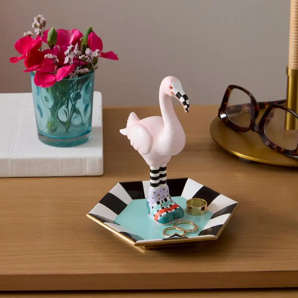 Patience Brewster Sheila Flamingo Trinket Dish