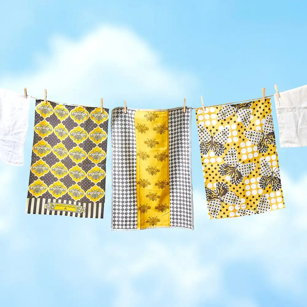 Queen Bee Woven Dish Towel