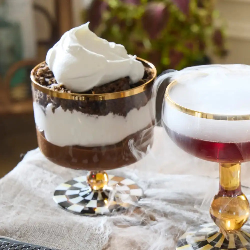 Courtly Check Glass Sorbet